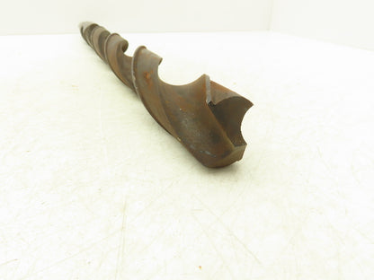 MSC 01665843 1-9/16"x 24"L HSS Drill Bit 5MT Morse Taper Shank Spiral Flute