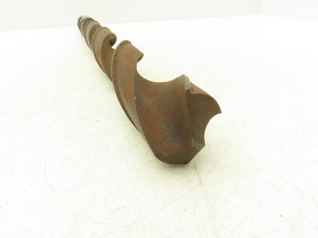 MSC 01665843 1-9/16"x 24"L HSS Drill Bit 5MT Morse Taper Shank Spiral Flute