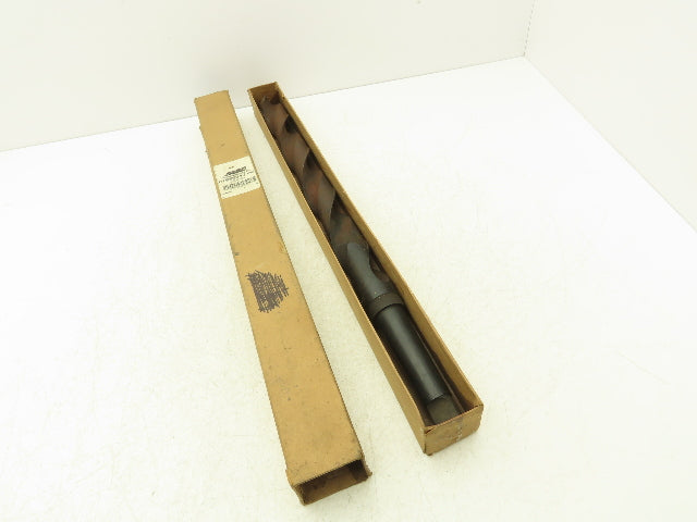 MSC 01665843 1-9/16"x 24"L HSS Drill Bit 5MT Morse Taper Shank Spiral Flute