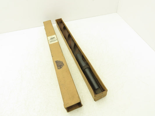 MSC 01665843 1-9/16"x 24"L HSS Drill Bit 5MT Morse Taper Shank Spiral Flute