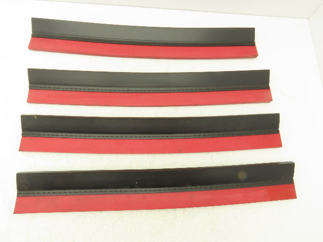 Tennant Nobles 86859 Linatex Side Squeegee for Floor Scrubber 23.3"  Lot of 4