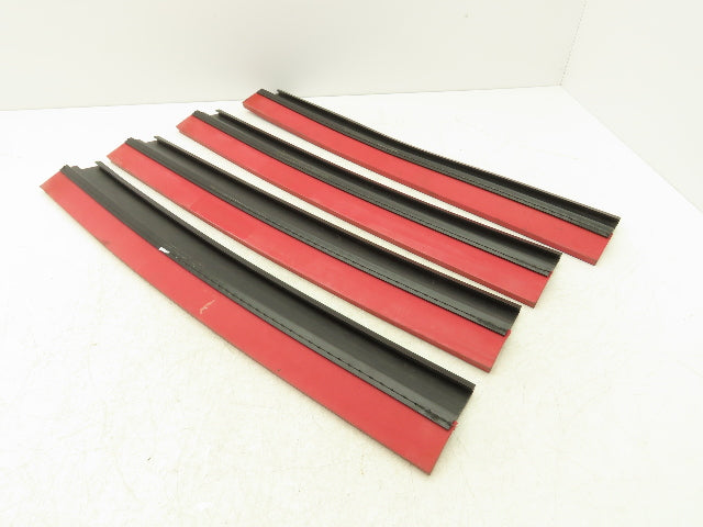 Tennant Nobles 86859 Linatex Side Squeegee for Floor Scrubber 23.3"  Lot of 4