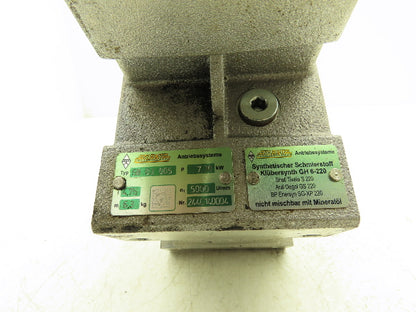 Atlanta 58 03 005 Inline Servo Gearhead Gearbox Reducer 4.75:1 1052rpm