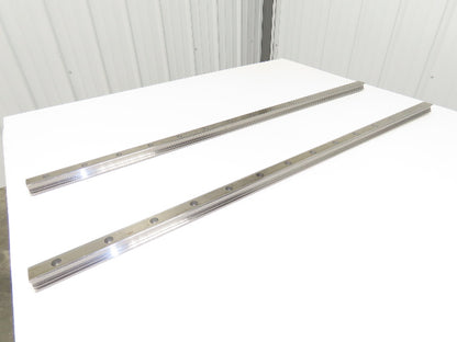 INA TKVD35G3HJ/1118-39/39 Linear Bearing Guide Rail 34mm x 1118mm 44"L  Lot of 2