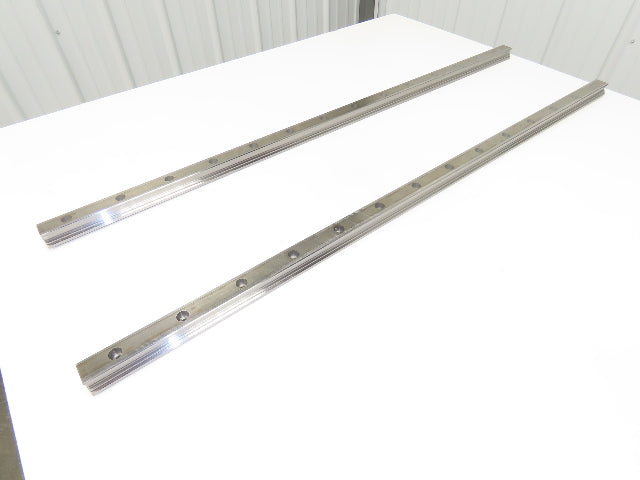 INA TKVD35G3HJ/1118-39/39 Linear Bearing Guide Rail 34mm x 1118mm 44"L  Lot of 2