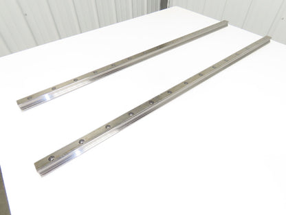 INA TKVD35G3HJ/1118-39/39 Linear Bearing Guide Rail 34mm x 1118mm 44"L  Lot of 2
