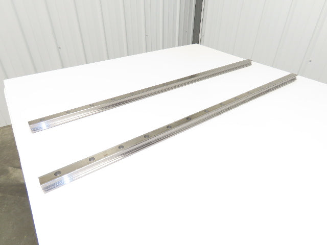 INA TKVD35G3HJ/1118-39/39 Linear Bearing Guide Rail 34mm x 1118mm 44"L  Lot of 2