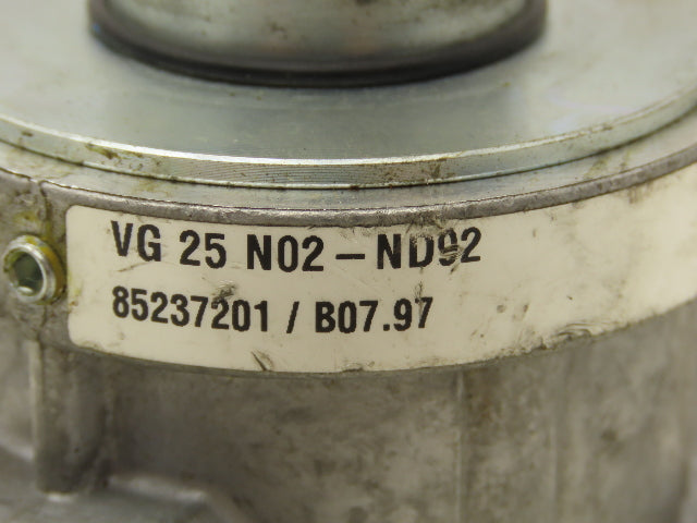 Krom Schroder VG25N02-ND92 Solenoid Valve 1" NPT Aluminum Body No Coil 2 Way