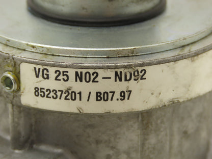 Krom Schroder VG25N02-ND92 Solenoid Valve 1" NPT Aluminum Body No Coil 2 Way