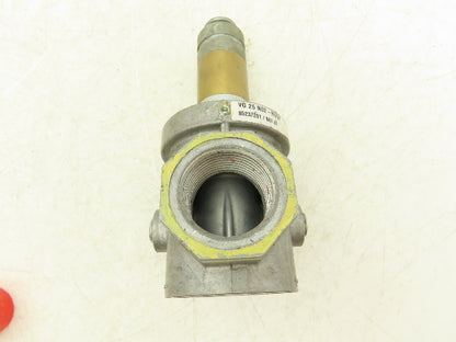 Krom Schroder VG25N02-ND92 Solenoid Valve 1" NPT Aluminum Body No Coil 2 Way