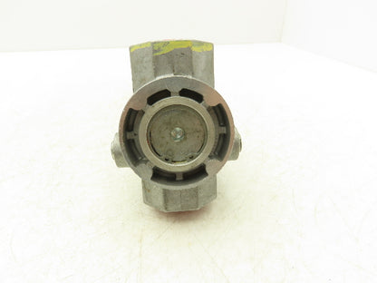 Krom Schroder VG25N02-ND92 Solenoid Valve 1" NPT Aluminum Body No Coil 2 Way