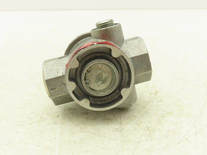 Krom Schroder VAN15-N02 Solenoid Valve 1/2" NPT Aluminum Body No Coil 2 Way Gas