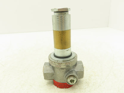 Krom Schroder VAN15-N02 Solenoid Valve 1/2" NPT Aluminum Body No Coil 2 Way Gas