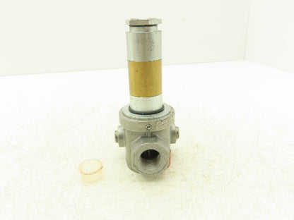 Krom Schroder VAN15-N02 Solenoid Valve 1/2" NPT Aluminum Body No Coil 2 Way Gas