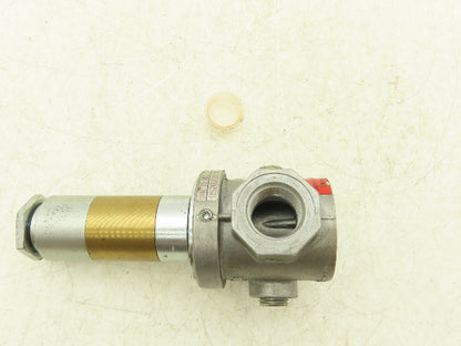 Krom Schroder VAN15-N02 Solenoid Valve 1/2" NPT Aluminum Body No Coil 2 Way Gas