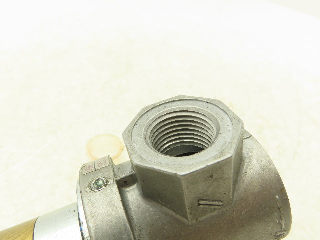 Krom Schroder VAN15-N02 Solenoid Valve 1/2" NPT Aluminum Body No Coil 2 Way Gas