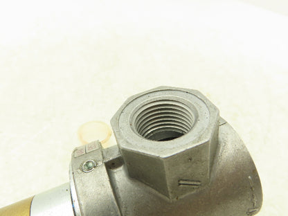 Krom Schroder VAN15-N02 Solenoid Valve 1/2" NPT Aluminum Body No Coil 2 Way Gas