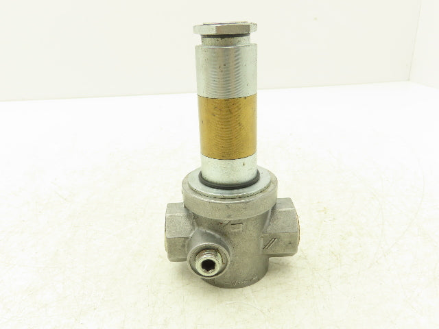 Krom Schroder VAN15-N02 Solenoid Valve 1/2" NPT Aluminum Body No Coil 2 Way Gas