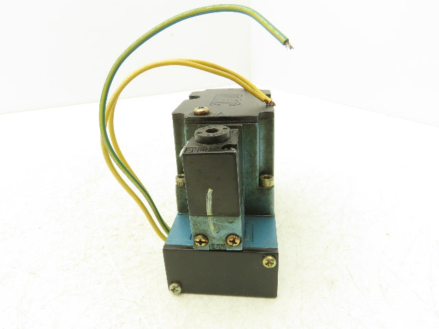 Mac 6311D-000-PM-111DA Pneumatic Solenoid Piloted Valve 4/2 Way 120VAC 150 PSI