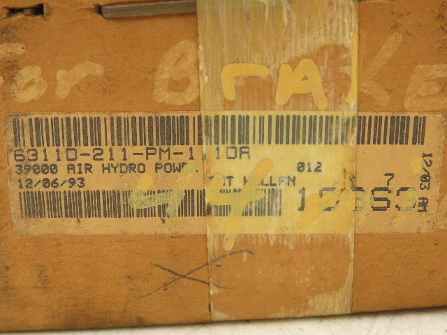 Mac 6311D-000-PM-111DA Pneumatic Solenoid Piloted Valve 4/2 Way 120VAC 150 PSI