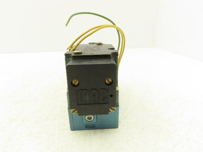 Mac 6311D-000-PM-111DA Pneumatic Solenoid Piloted Valve 4/2 Way 120VAC 150 PSI