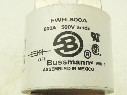 Buss Bussman FWH-800A 800A Fast Acting Fuse 500V