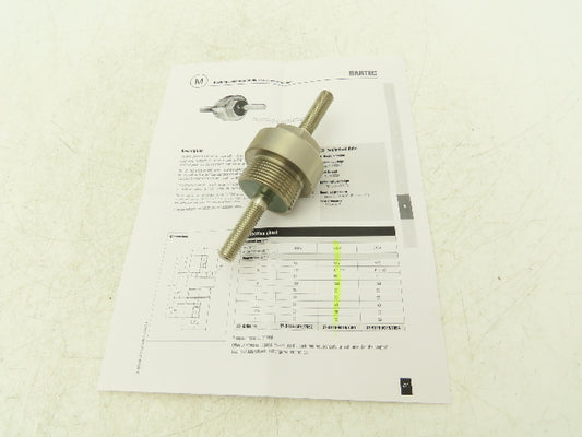 Bartec 37-9119-A01970E1 Bushing Conductor Studs 250A 1000V Pressure Vacuum Tight