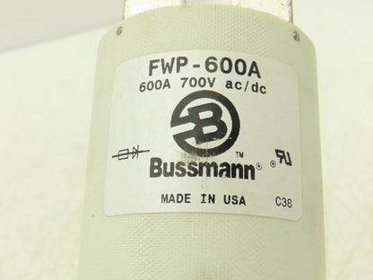 Buss Bussman FWP-600A 600A Fast Acting Fuse 700V