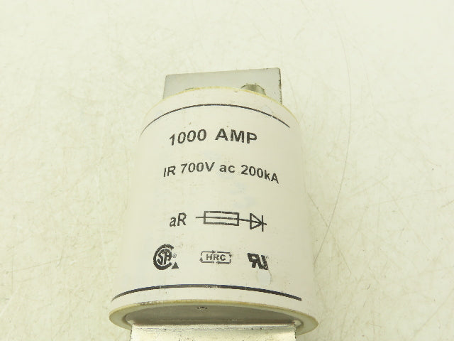 Buss Bussman FWP-1000A 1000 Amp High Speed Fuse 700V