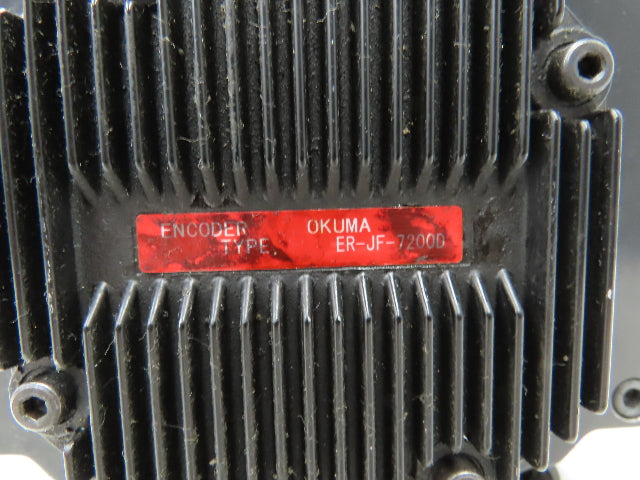 Okuma BL-MC150J-20SB AC Servo Motor 3kW 2000 RPM 133V 3PH Encoder ER-JF-7200D