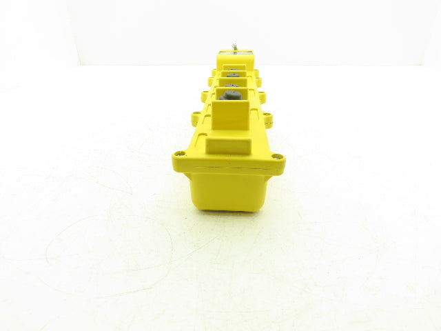 Duct-O-Wire Model J 4 Button Hoist Crane Control Pendant Motion NEMA 4X *Read*