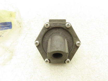 Mannesmann Rexroth P-052935-00003 Pneumatic Air Quick Exhaust 3/8"NPT 200PSI Max