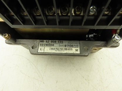 Mitsubishi MR-S2-80B-E01 AC Servo Motor Drive Controller Assembly Ver D 501W000