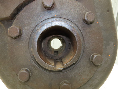 Browning 307SM15 Hollow Shaft Reducer 14.7:1 Ratio Gearbox 47Hp 119RPM *Modified