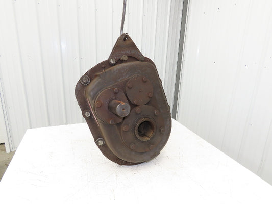 Browning 307SM15 Hollow Shaft Reducer 14.7:1 Ratio Gearbox 47Hp 119RPM *Modified