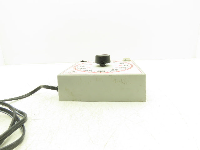 Gralab Model 171 Dual Scale 60 Minute Timer 8" Dial w/Buzzer & Min/Sec Hand 120V