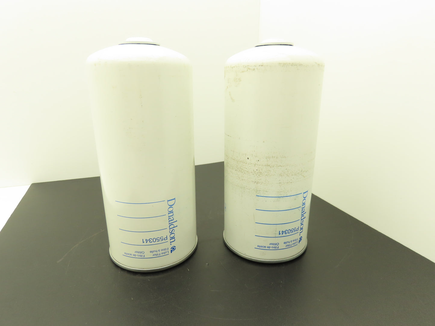 Donaldson P550341 Lube Oil Filter Spin-on Full Flow 4.37" Gasket Lot of 2