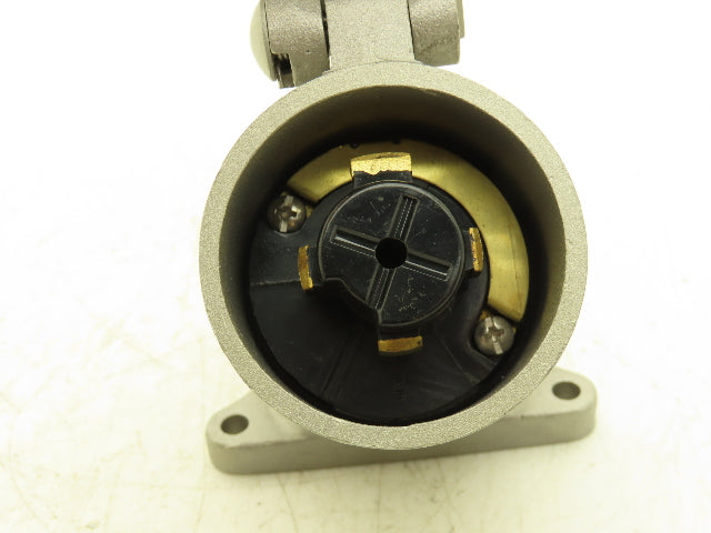 Hubbell HBL21447 Hubbellock Angled Flanged Inlet 3/4" 20A 250VDC 30A 600VAC