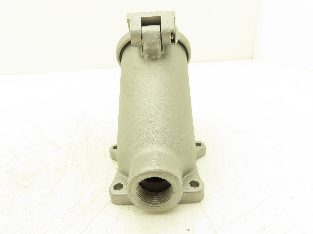 Hubbell HBL21447 Hubbellock Angled Flanged Inlet 3/4" 20A 250VDC 30A 600VAC