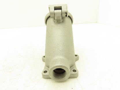 Hubbell HBL21447 Hubbellock Angled Flanged Inlet 3/4" 20A 250VDC 30A 600VAC