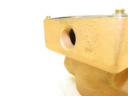 Kaydon 816BC Teleflo Flow Switch Dial Indicator 1" NPT Has Damaged Face Plate