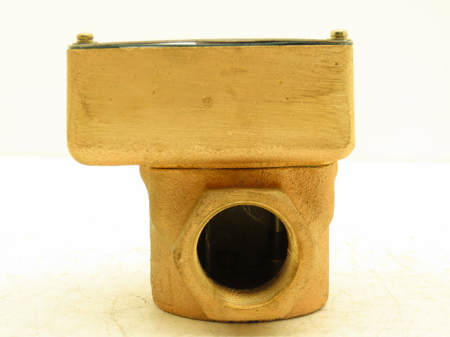 Kaydon 816BC Teleflo Flow Switch Dial Indicator 1" NPT Has Damaged Face Plate