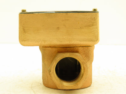 Kaydon 816BC Teleflo Flow Switch Dial Indicator 1" NPT Has Damaged Face Plate