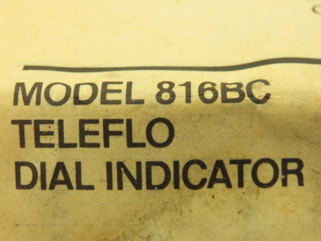 Kaydon 816BC Teleflo Flow Switch Dial Indicator 1" Female NPT