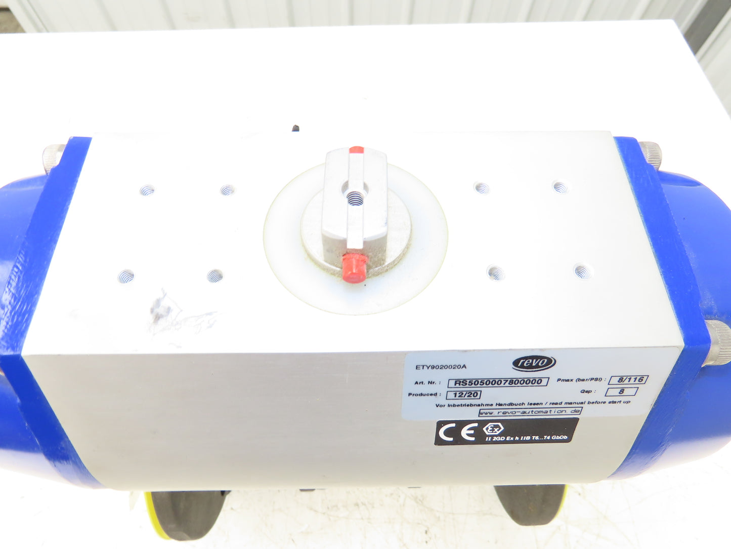 Revo RS5050007800000 Pneumatic Actuator Klinger 2.5" Ball Valve ANSI DN-40