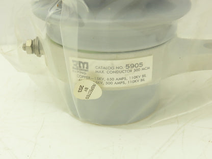 3M Scotchcast 5905 Porcelain Termination Insulator Kit 15KV 650A