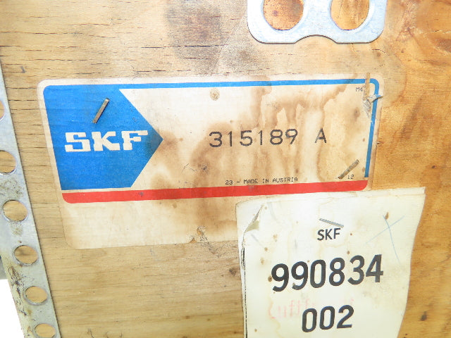 SKF 315189A Four Row Cylindrical Roller Bearing 160mm-ID x 230mm-OD x 168mm-Wide