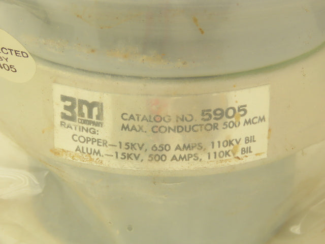 3M Scotchcast 5905 Porcelain Termination Insulator Kit 15KV 650A