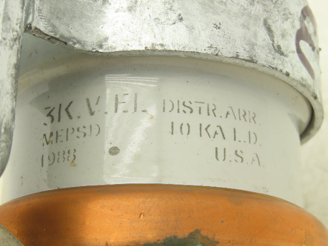 Mcgraw-Edison 3KVEL MEPSD Porcelain Surge Arrestor Suppressor 10KA