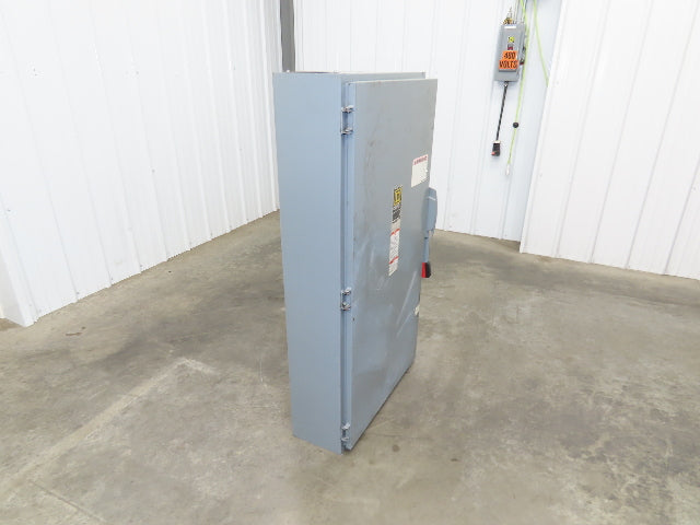 Square D HU265 Safety Disconnect Switch 400A 600V 2 Pole Non Fused Single Phase